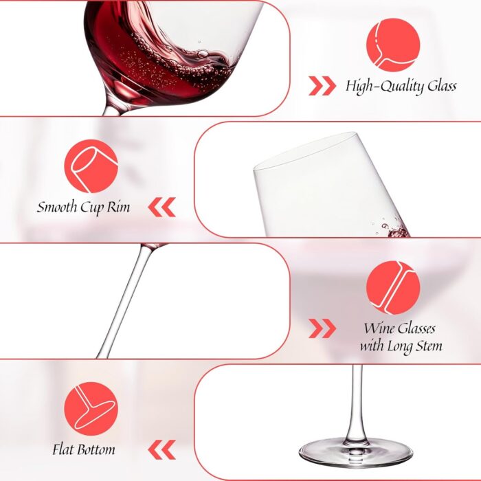 KAMMAK 8KPDY034 wine glasses shape and proportion detail image 3