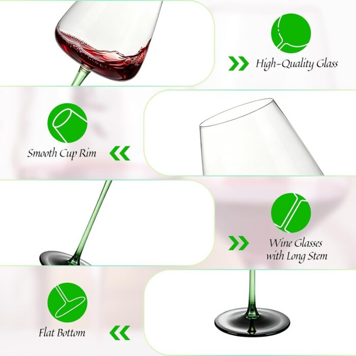 KAMMAK 8KPXH045 wine glasses shape and proportion detail image 3