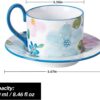 KAMMAK 8CZGX019 ceramic cup and saucer shape and proportion detail image 3