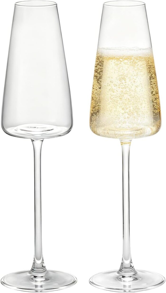 61OUlQ0PkCL._AC_SL1500_.jpg KAMMAK 8KPDY022 champagne flutes decorative craft detail image 7