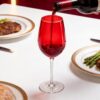 KAMMAK 8SXHR002 wine glasses side angle view showing silhouette