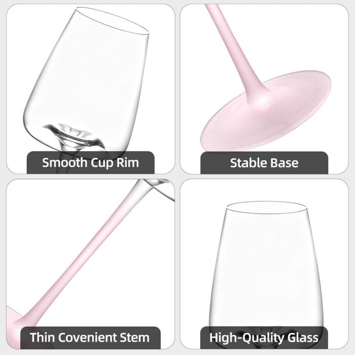 KAMMAK 8KPXH055 wine glasses styled on dining table image 5