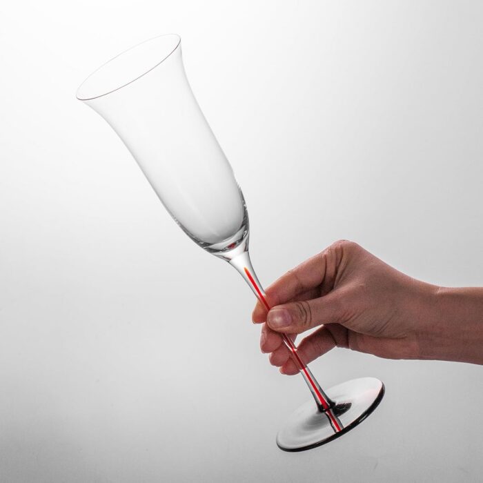 61Vj7lxBSiL._AC_SL1500_.jpg KAMMAK 8KPDY006 champagne flutes decorative craft detail image 7