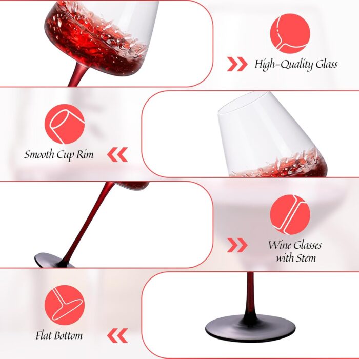 KAMMAK 8KPXH062 wine glasses shape and proportion detail image 3