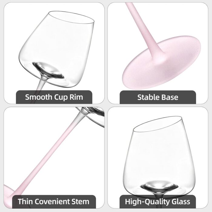 KAMMAK 8KPXH058 wine glasses styled on dining table image 5