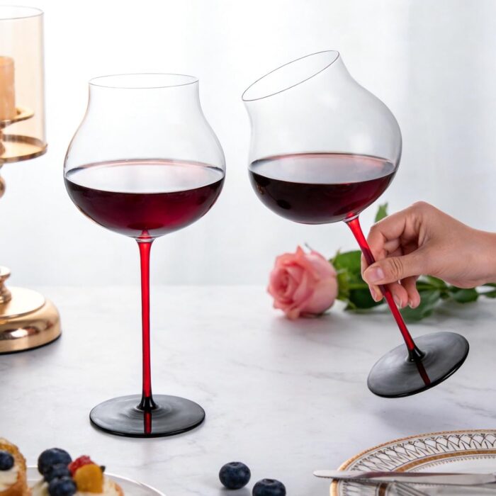 KAMMAK 8KPXH061 wine glasses scale and proportion view image 6