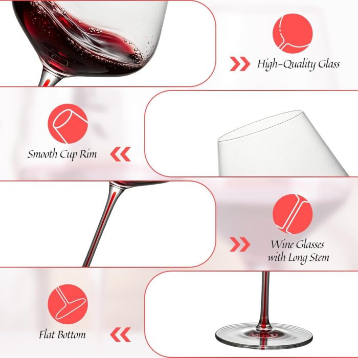 KAMMAK 8KPDY009 wine glasses close-up material texture detail image 4