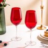 KAMMAK 8SXHR002 wine glasses styled on dining table image 5