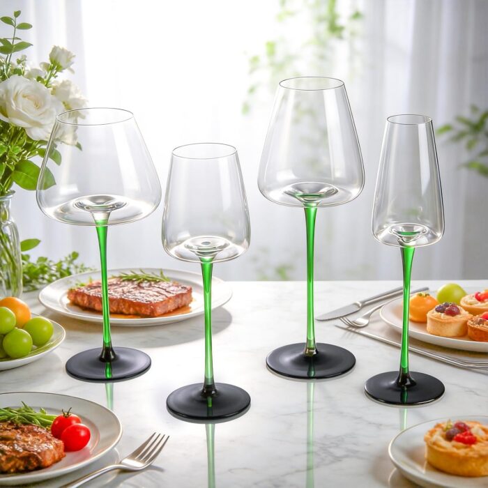 KAMMAK 8KPXH044 wine glasses decorative craft detail image 7