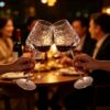KAMMAK 8KPXH039 wine glasses side angle view showing silhouette