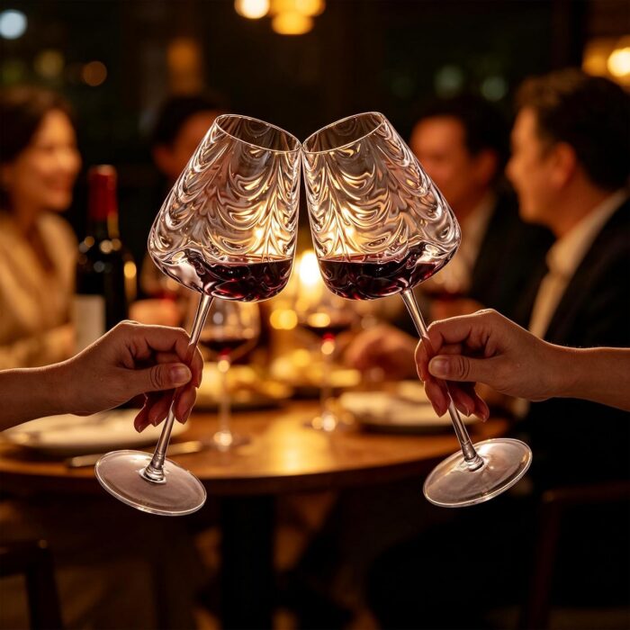 KAMMAK 8KPXH039 wine glasses side angle view showing silhouette