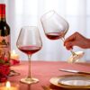 KAMMAK 8KPDY026 wine glasses scale and proportion view image 6