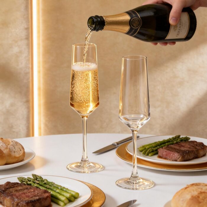 716rZihBFEL._AC_SL1500_.jpg KAMMAK 8KPDY019 champagne flutes close-up material texture detail image 4