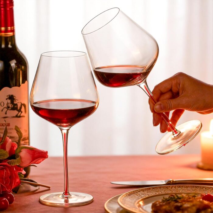 KAMMAK 8KPDY009 wine glasses scale and proportion view image 6