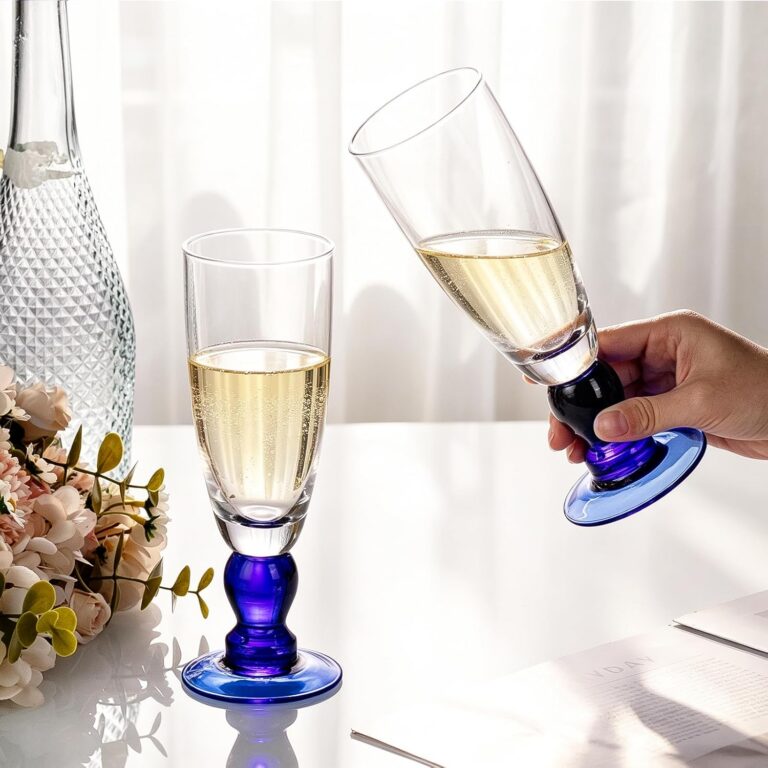 KAMMAK Cocktail Glasses Set of 2, 11.8 oz Crystal Glasses – HH001 – detail view 2