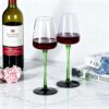 KAMMAK 8KPXH046 wine glasses side angle view showing silhouette