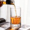 7KPSP1012-us-02 KAMMAK 7KPSP1012-US whiskey glasses side angle view showing silhouette