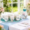 KAMMAK 8CZRX013-US ceramic teapot decorative craft detail image 7