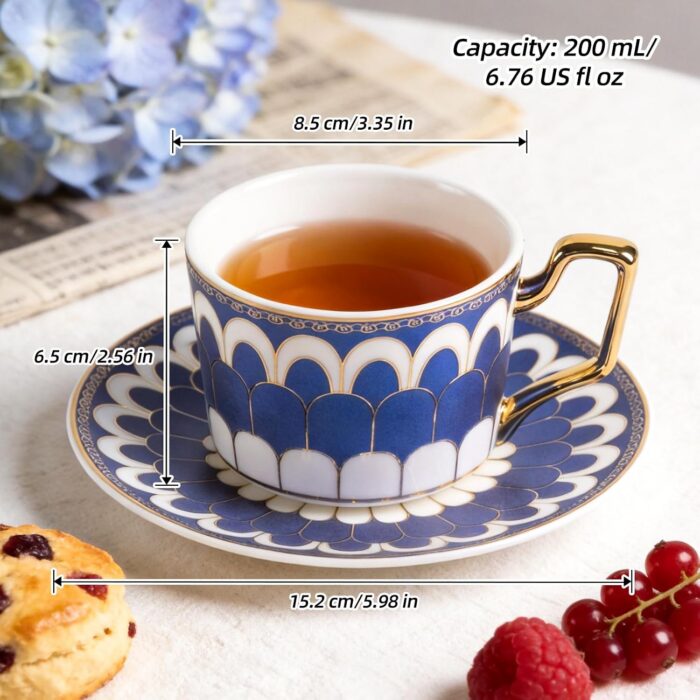 KAMMAK 8CZNX052 ceramic teapot side angle view showing silhouette