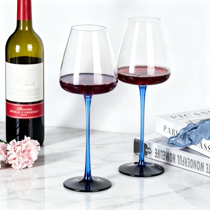 KAMMAK 8KPXH049 wine glasses side angle view showing silhouette