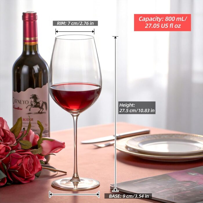 KAMMAK 8KPDY027 wine glasses shape and proportion detail image 3