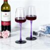 KAMMAK 8KPXH041 wine glasses side angle view showing silhouette