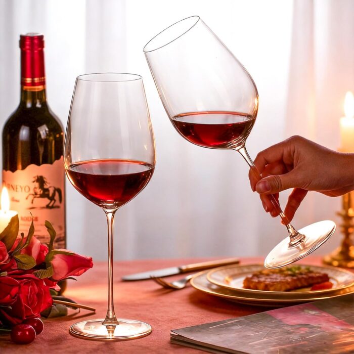KAMMAK 8KPDY027 wine glasses scale and proportion view image 6