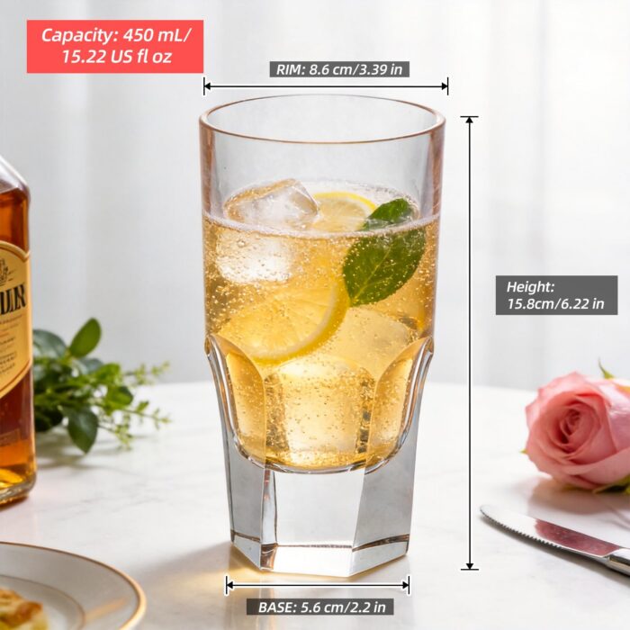 Version 1.0.0 KAMMAK 8KPXY0026 whiskey glasses shape and proportion detail image 3