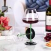KAMMAK 8KPXH044 wine glasses styled on dining table image 5