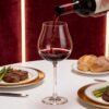 KAMMAK 8KPDY033 wine glasses side angle view showing silhouette
