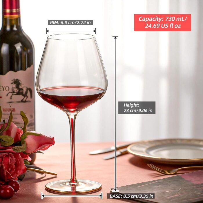 KAMMAK 8KPDY009 wine glasses shape and proportion detail image 3
