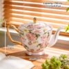 KAMMAK 8CZNX050 ceramic teapot shape and proportion detail image 3