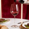 KAMMAK 8KPDY027 wine glasses side angle view showing silhouette