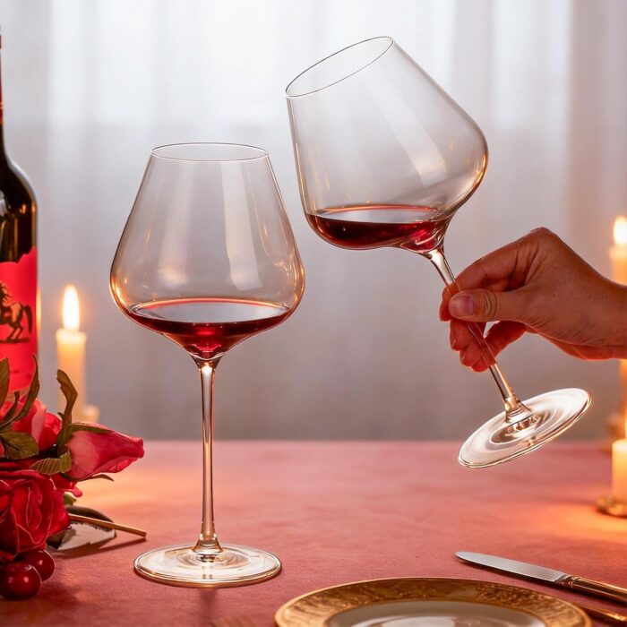 KAMMAK 8KPDY029 wine glasses scale and proportion view image 6
