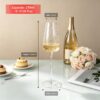 71qQhOZt6EL._AC_SL1500_.jpg KAMMAK 8KPXH036 champagne flutes shape and proportion detail image 3