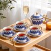 KAMMAK 8CZNX052 ceramic teapot decorative craft detail image 7
