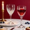 KAMMAK 8KPXY0023 wine glasses side angle view showing silhouette