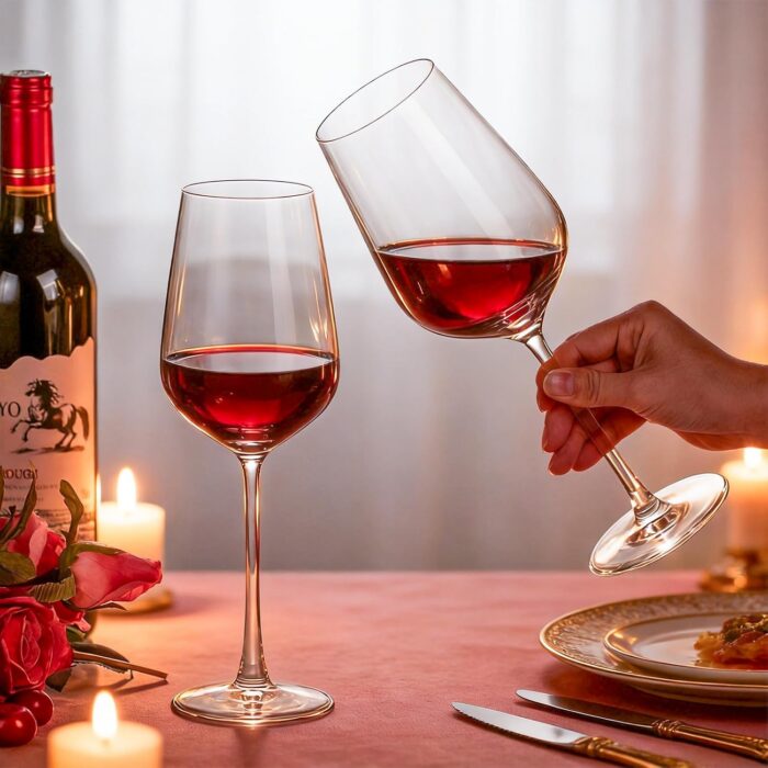 KAMMAK 8KPDY024 wine glasses scale and proportion view image 6