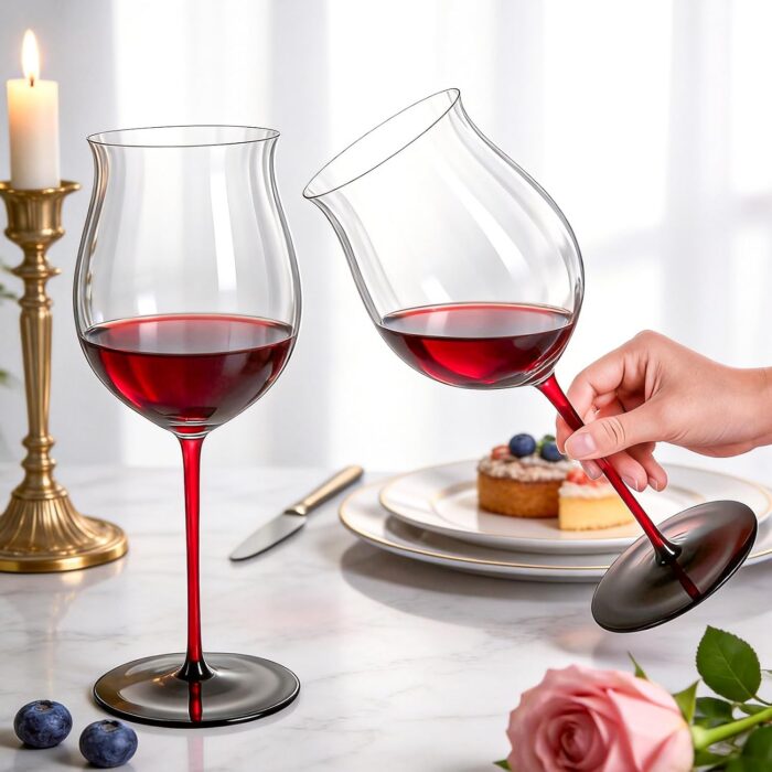 KAMMAK 8KPXH059 wine glasses scale and proportion view image 6