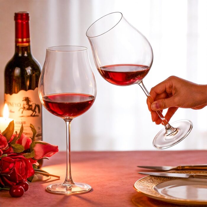 KAMMAK 8KPDY033 wine glasses decorative craft detail image 7