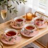 71y9gKUzFxL._AC_SL1500_.jpg KAMMAK 8CZNX051 ceramic cup and saucer decorative craft detail image 7