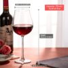 KAMMAK 8KPDY033 wine glasses scale and proportion view image 6