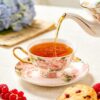 KAMMAK 8CZNX050 ceramic teapot styled home decor setting image 5