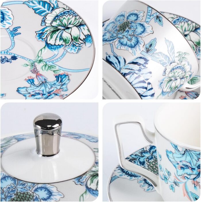 8122CD5mPnL._AC_SL1500_.jpg KAMMAK 8CZNX048 ceramic teapot close-up material texture detail image 4