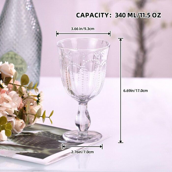 816MjePwKDL._AC_SL1500_.jpg KAMMAK 8SXOJ007 wine glasses shape and proportion detail image 3