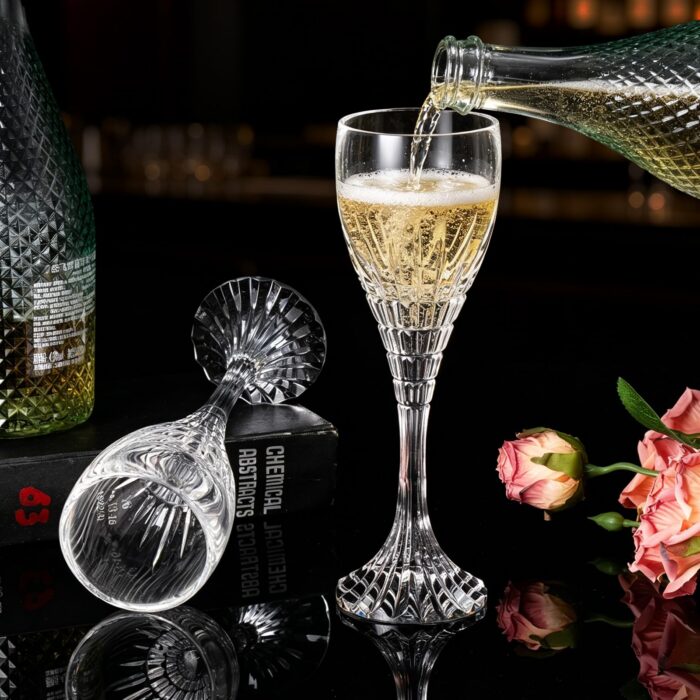 KAMMAK 7KPSP1011 champagne flutes scale and proportion view image 6
