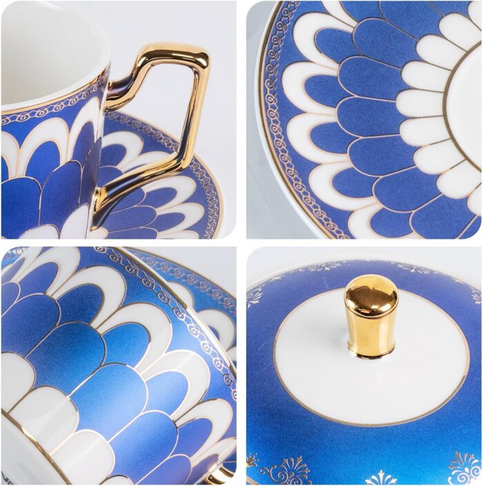 KAMMAK 8CZNX052 ceramic teapot close-up material texture detail image 4
