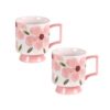 KAMMAK 8CZGX011 Square Main Image KAMMAK 8CZGX011 ceramic cup and saucer side angle view showing silhouette
