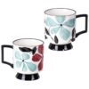 KAMMAK 8CZGX012 ceramic cup and saucer side angle view showing silhouette