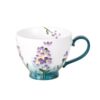 KAMMAK 8CZGX031 ceramic cup and saucer side angle view showing silhouette